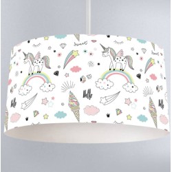 Desenli Unicorn Sarkıt Avize