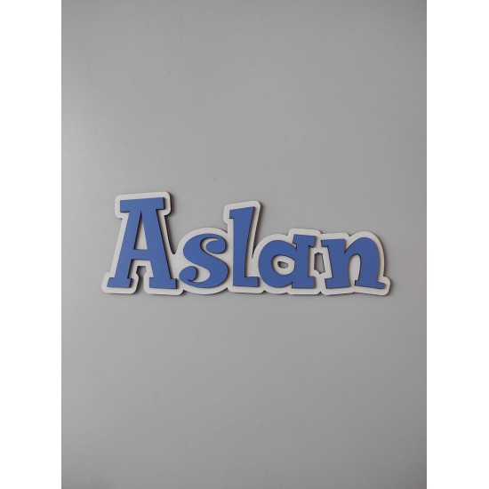 İsim Mavi Ahşap