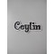 İsim Siyah Ahşap