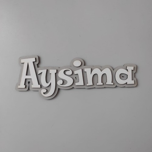 İsim Beyaz Ahşap
