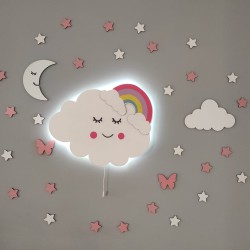 Gökkuşaklı Bulut Led Aydınlatma Seti