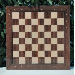 Standart Pleksi Kaplama Satranç Zemini Notasyonlu(54x54cm-UV Baskı)