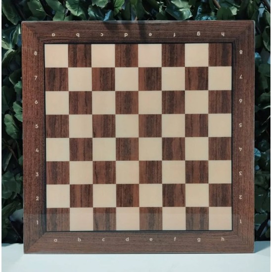 Standart Pleksi Kaplama Satranç Zemini Notasyonlu(54x54cm-UV Baskı)