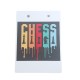 MDF Notasyon Altlığı Chess Renkli Desenli