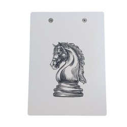 MDF Notasyon Altlığı At Desenli