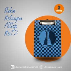 Neon Pleksi Notasyon Altlığı At Desenli No:12