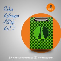 Neon Pleksi Notasyon Altlığı At Desenli No:12