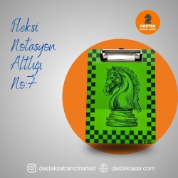 Neon Pleksi Notasyon Altlığı At Desenli No:7