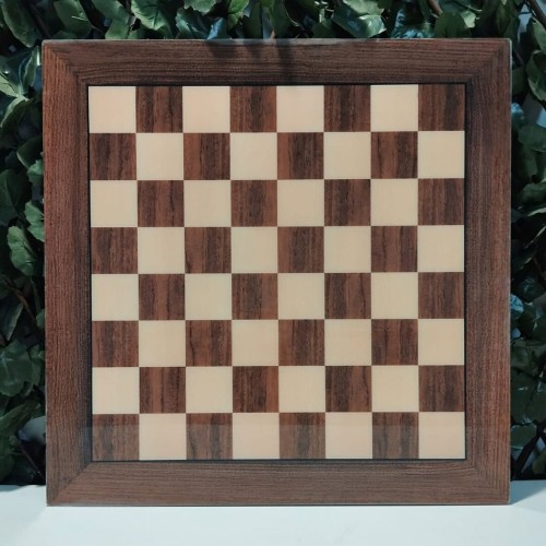 Ahşap Üzeri Pleksi Kaplama Satranç Zemini (54x54cm-UV Baskı)