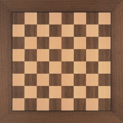 Ahşap Üzeri Pleksi Kaplama Satranç Zemini (54x54cm-UV Baskı)