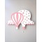 Pembe Yıldızlı Bulutlu Balon Led Aydınlatma