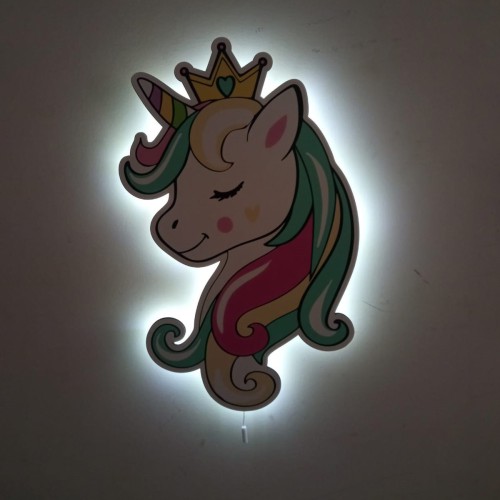 Unicorn Tek Boynuz Led Aydınlatma