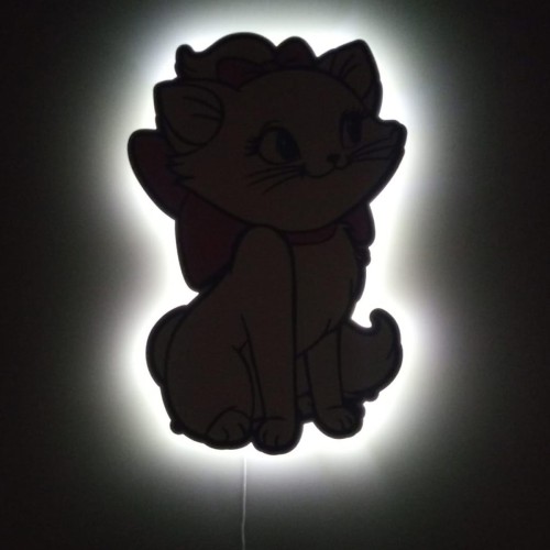 Sevimli Kedi Led Aydınlatma