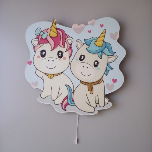 Sevimli Unicornlar Led Aydınlatma